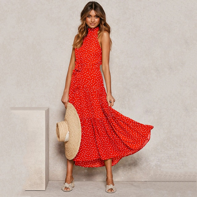 Casual Polka Sundress