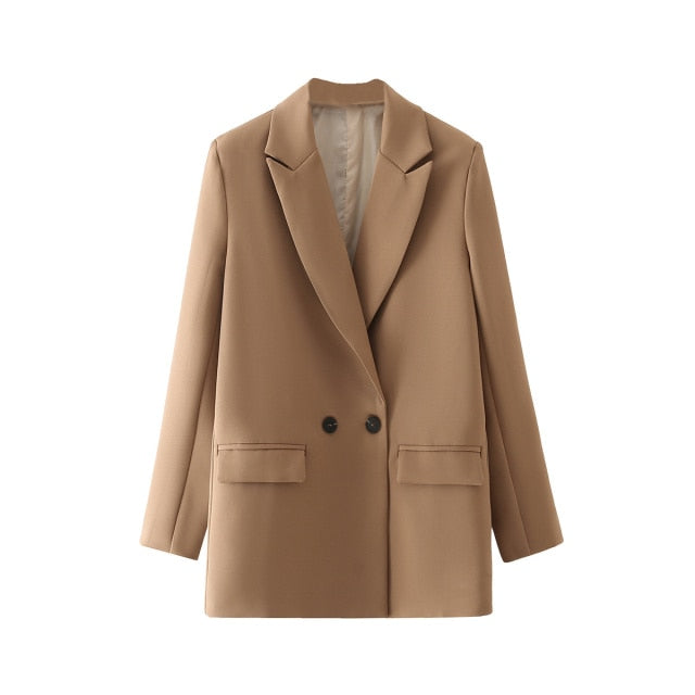 Double-Breasted Blazer Jacket