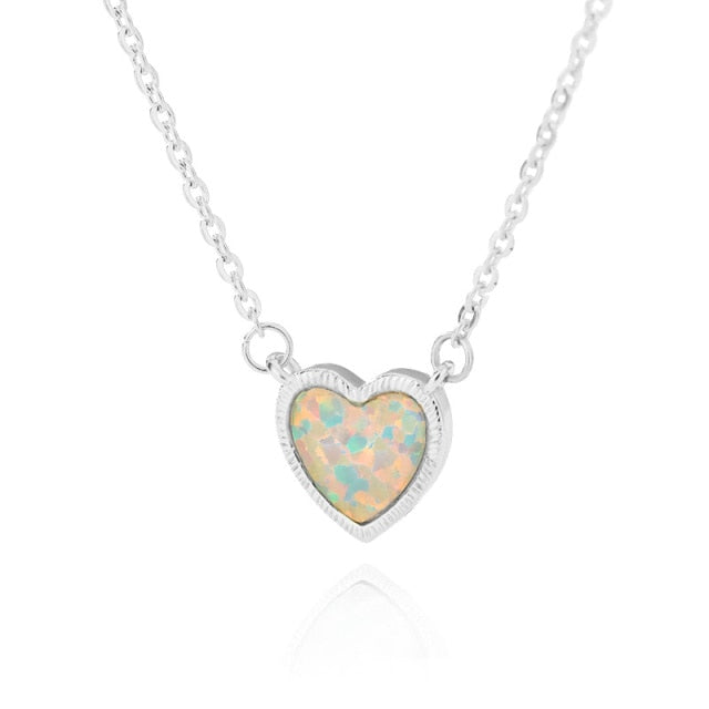 Heart Steel Gold  Necklaces For Women