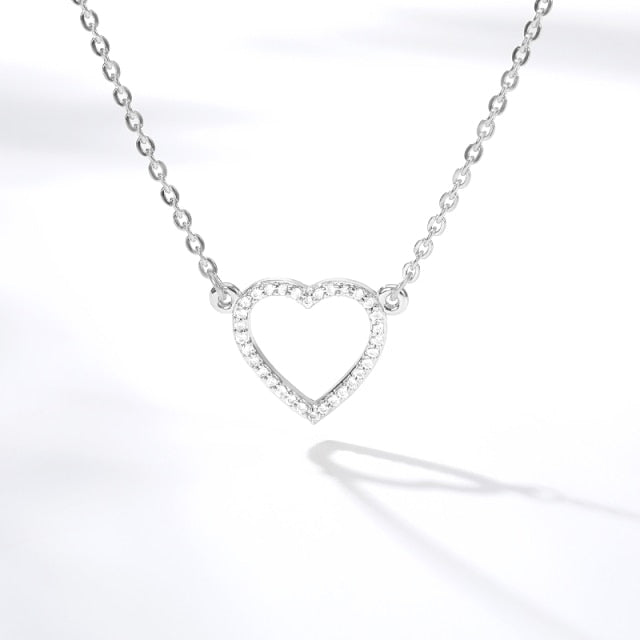Heart Steel Gold  Necklaces For Women